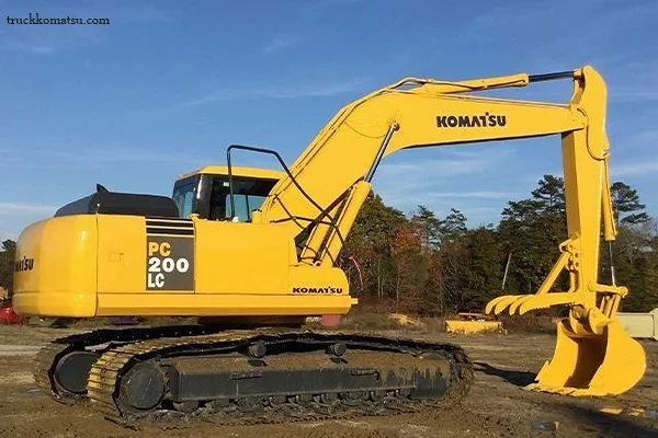 بیل مکانیکی چرخ زنجیری کوماتسو مدل PC200-7