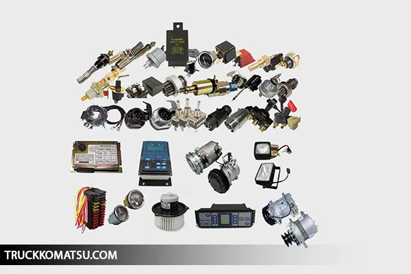 لوازم برقی لودر کوماتسو